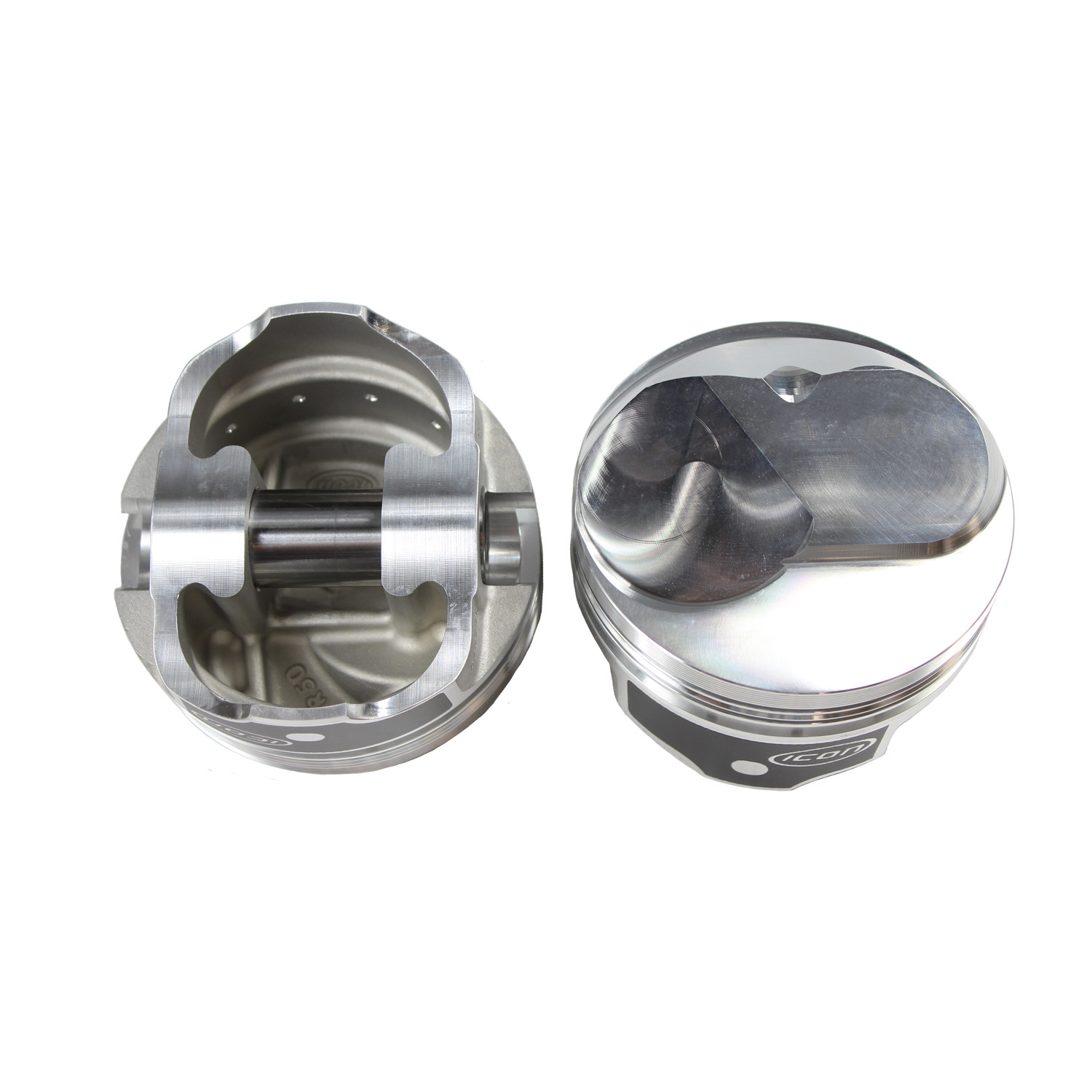 UEM, Icon, Pistons, Chev 489, Hollow Dome, 4.320