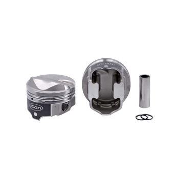 Icon Pistons, Aluminum Pistons, Chev BB 454, Solid Dome, 4.250