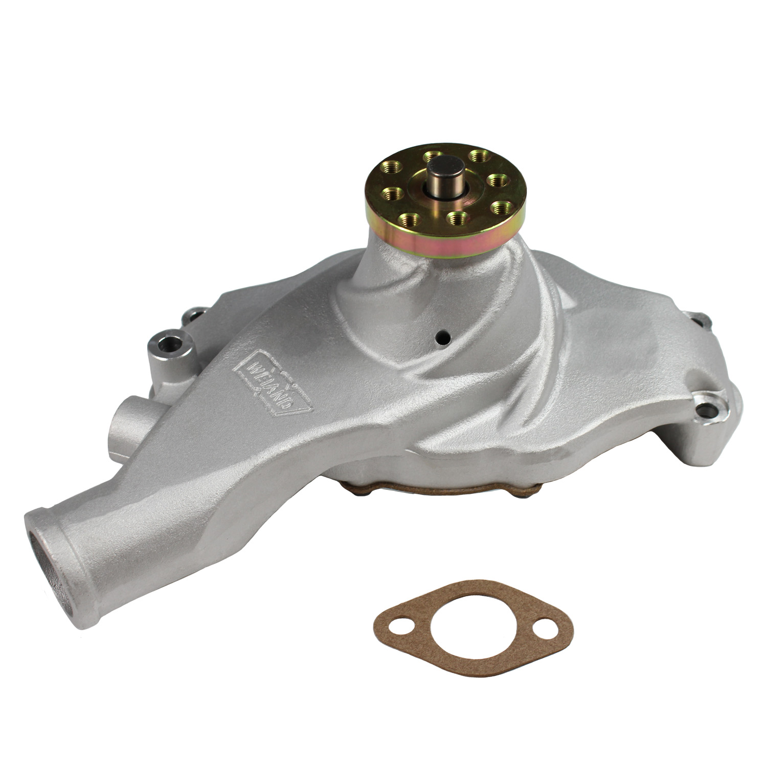 Weiand, Water Pump, Chev BB, Action Plus, Short, Satin