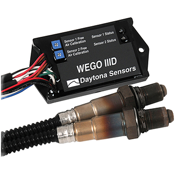 Daytona Sensors, WEGO IIID Wide-Band Air/Fuel Ratio (AFR) Interface, (2) O2 Sensors & (2) Weld Nuts