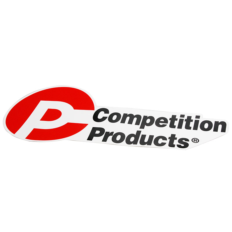 Decal, Competition Products, 9" x 3.5" Die Cut Competition Products