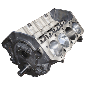 Dart, Pro Assembled 565ci Chev BB Short Block, Flat Top