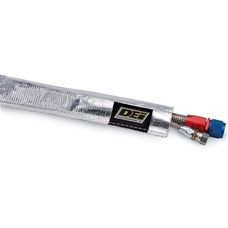 Design Engineering Inc., Heat Sheath Aluminized Sleeving, 3/4