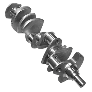 Eagle, Cast Crankshaft, Chevrolet 350, 2-piece Rear Main, 3.750