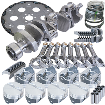 Eagle, Balanced Street Assembly, Chevrolet 383 1-pc, 4.040