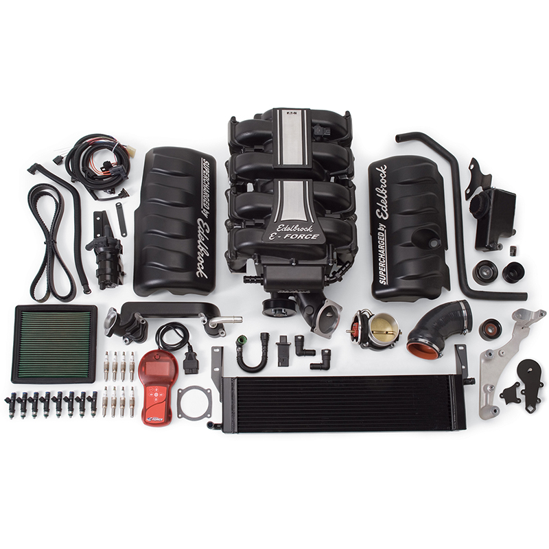 Edelbrock E-Force Stage 1 Supercharger System, Ford Mustang 4.6L 3V 2005-2009