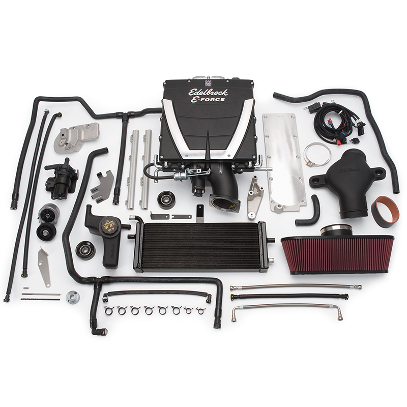 Edelbrock, E-Force Supercharger System, Corvette Z06 LS7 2006-2012, 657HP