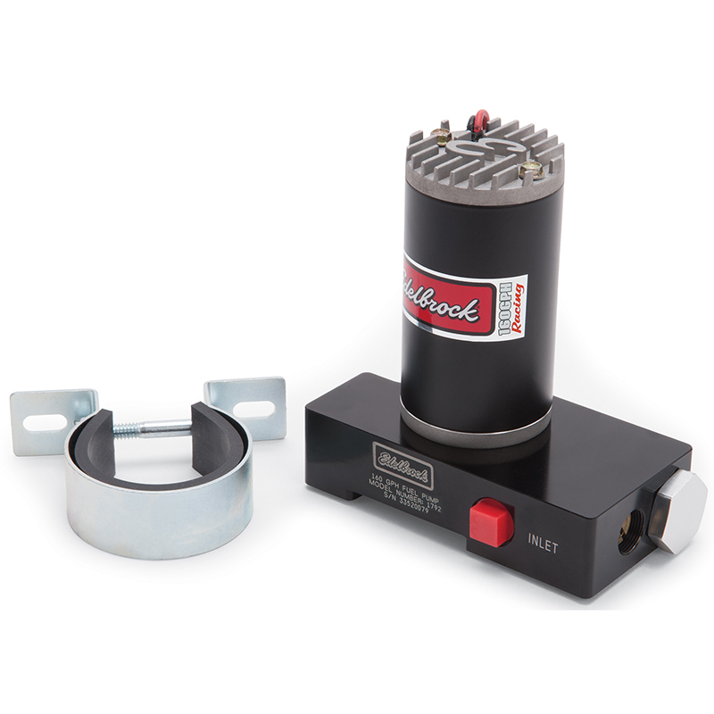 Edelbrock, Quiet-Flo Electric Fuel Pump, 160 GPH, 12 PSI, Universal, Sold as Each