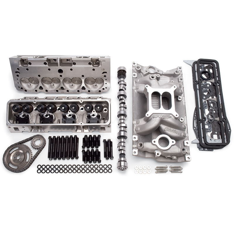 Edelbrock, Top End Power Package, Chev 383, 460 HP