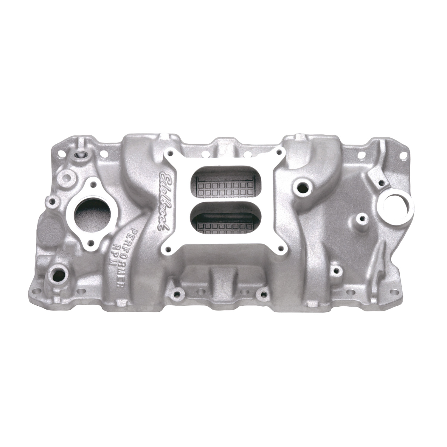 Edelbrock, Intake Manifold, Chev SB, Dual Plane, Square Bore