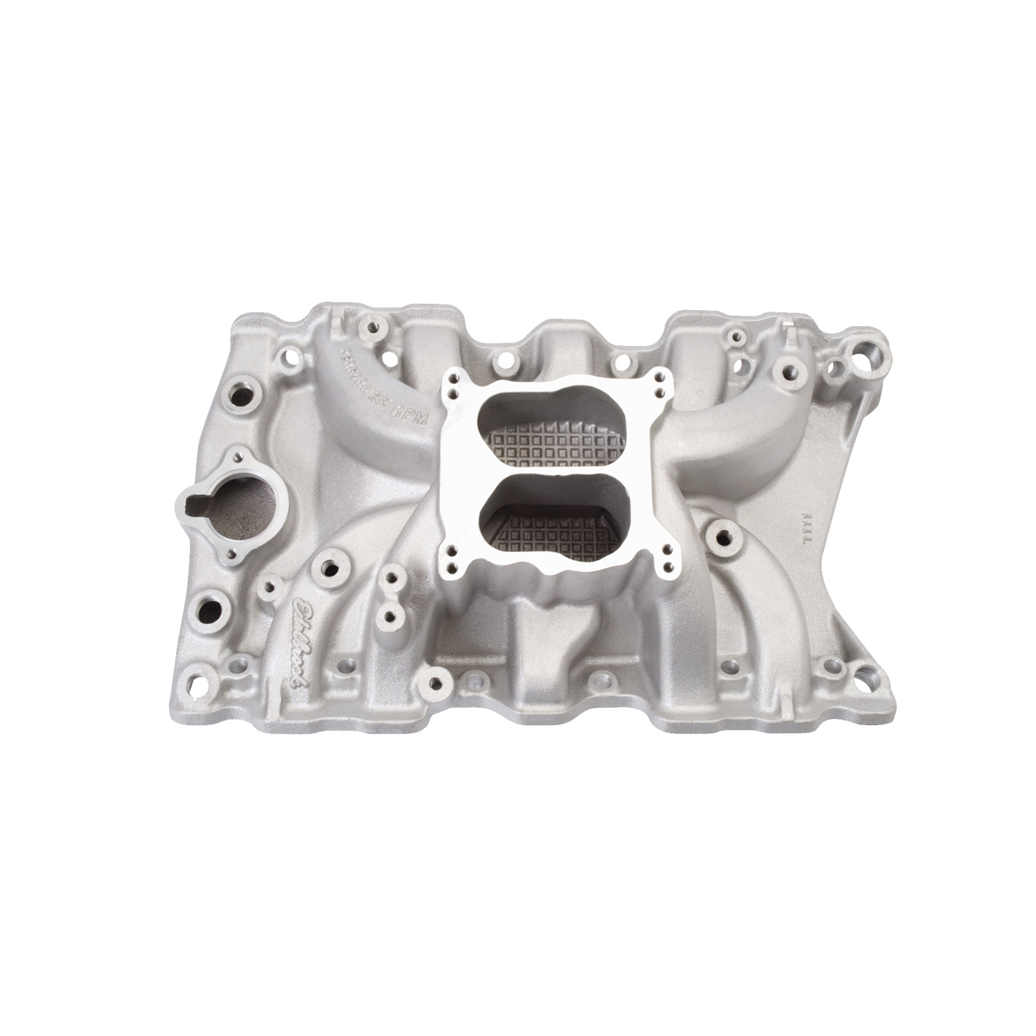 Edelbrock, Intake Manifold, Oldsmobile V8, Carbureted,