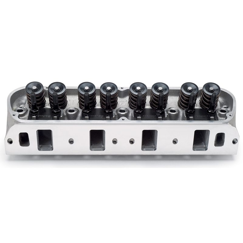 Edelbrock, Victor Jr. Ford SB Aluminum Head, 60cc/210cc, Mech. FT/Hyd. Roller, Assembled, Each