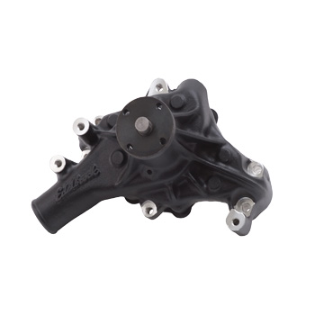 Edelbrock, Water Pump, Chev SB, Long, Black