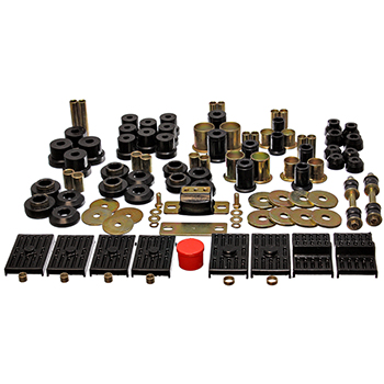 Energy Suspension, Hyper-Flex� System Complete Bushing Set, Firebird '76-'79, Black