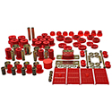 Energy Suspension, Hyper-Flex System Complete Bushing Set, Camaro/Firebird '67-'69/Nova '68-'74, Red