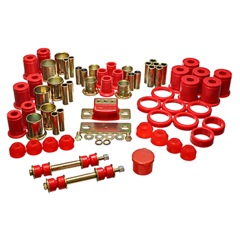 Energy Suspension, Hyper-Flex� System Complete Bushing Set, Caprice/Impala '80-'90, Red