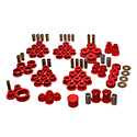 Energy Suspension, Hyper-Flex� System Complete Bushing Set, Corvette '84-'95, Red