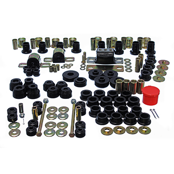 Energy Suspension, Hyper-Flex� System Complete Bushing Set, Corvette '63-'82, Black