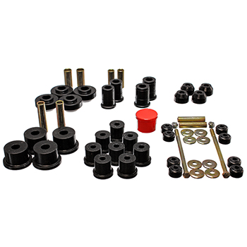 Energy Suspension, Hyper-Flex� System Complete Bushing Set, Ford Mustang 67-73, Black
