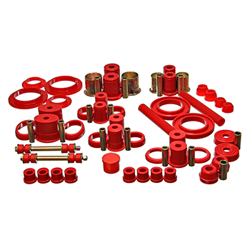 Energy Suspension, Hyper-Flex� System Complete Bushing Set, Ford Mustang 94-98, Red