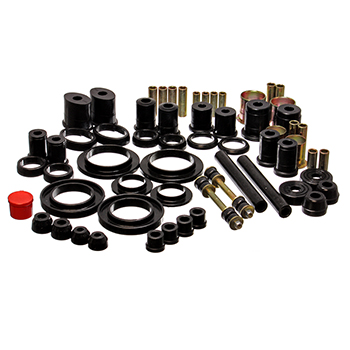 Energy Suspension, Hyper-Flex� System Complete Bushing Set, Ford Mustang 99-04 (no Cobra w/ I.R.S.), Black