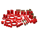 Energy Suspension, Hyper-Flex� System Complete Bushing Set, Ford Mustang '99-'04 (no Cobra w/ I.R.S.), Red