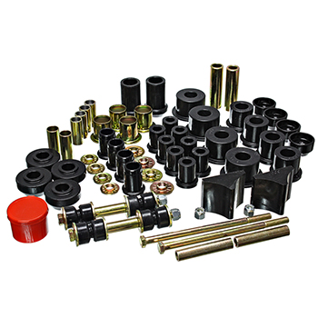 Energy Suspension, Hyper-Flex System Complete Bushing Set, Chrysler E Body 70-74/B Body 65-72, Black