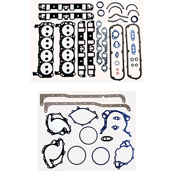 Enginetech, Rebuilders Gasket Set, Ford SB, 351W (2pc Seal)