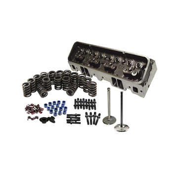 EngineQuest, Chev SB Vortec Performance Cast Iron Heads, 170cc/64cc, Vortec Intake, Assembled Stage 1, Pair