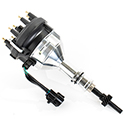 E3, Diamond Fire Racing Distributor, Ford 5.0L TFI, w/ Remote Mounted Module, Black Cap