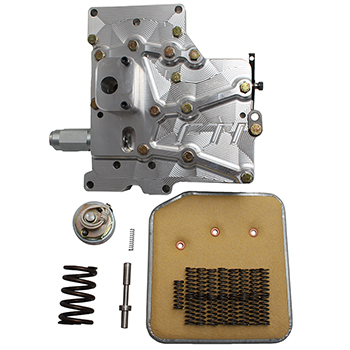 FTI, Billet Aluminum Transbrake Valve Body, Powerglide, Pro Tree