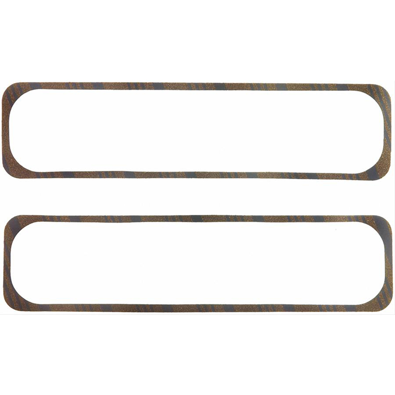 Fel-Pro, Valve Cover Gaskets, Chev SB, Center Bolt, Cork-Lam