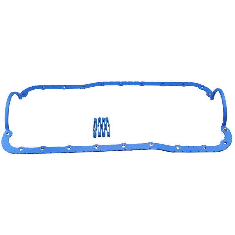 Fel-Pro, PermaDryPlus 1pc. Oil Pan Gasket, Ford 289-302