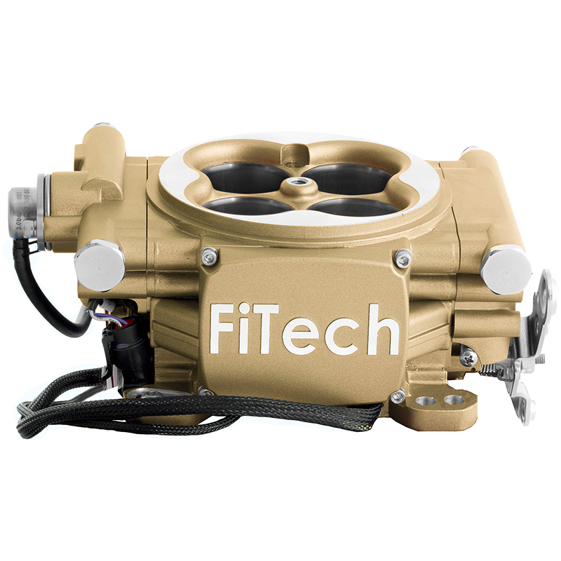 FiTech, Easy Street Self-Tuning Fuel Injection System, Up to 600HP, Classic Gold Finish