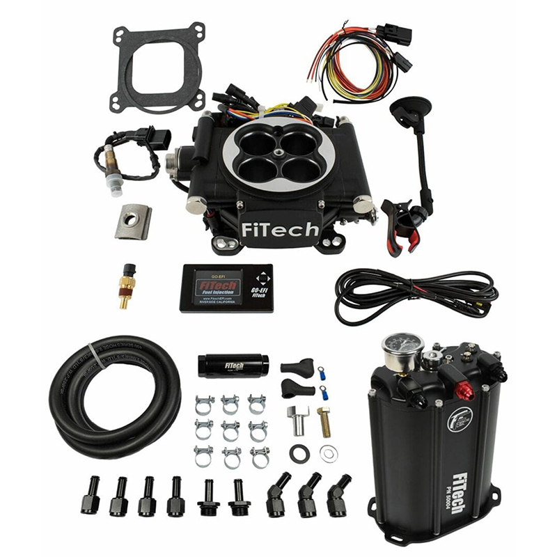 FiTech Go EFI 4 Master Kit, Black FiTech Go EFI 4 Master Kit, Black