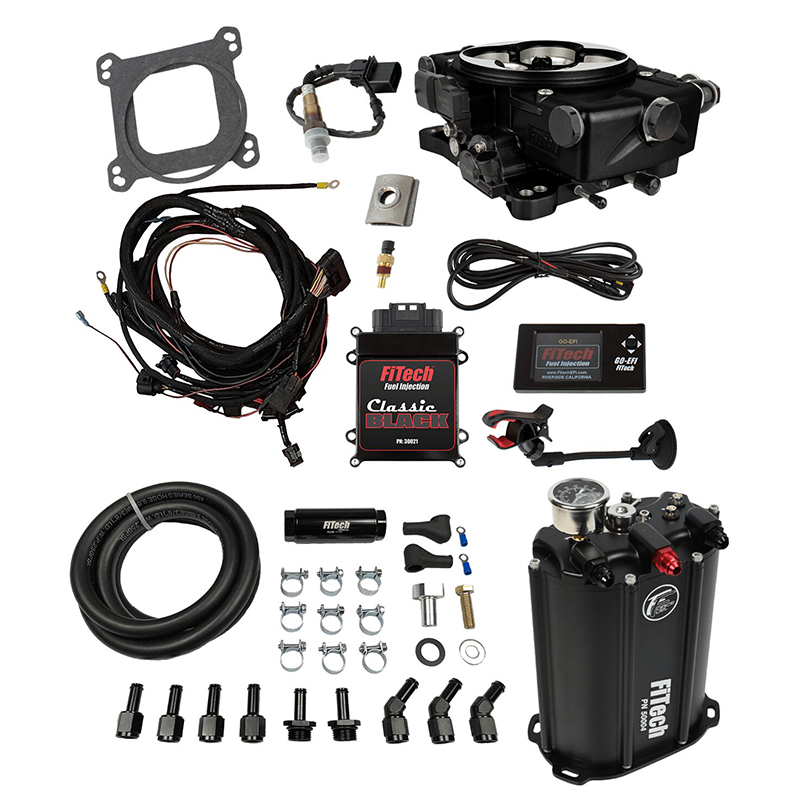 FiTech, Go EFI Classic 550HP Black External ECU w/ Force Fuel Delivery System