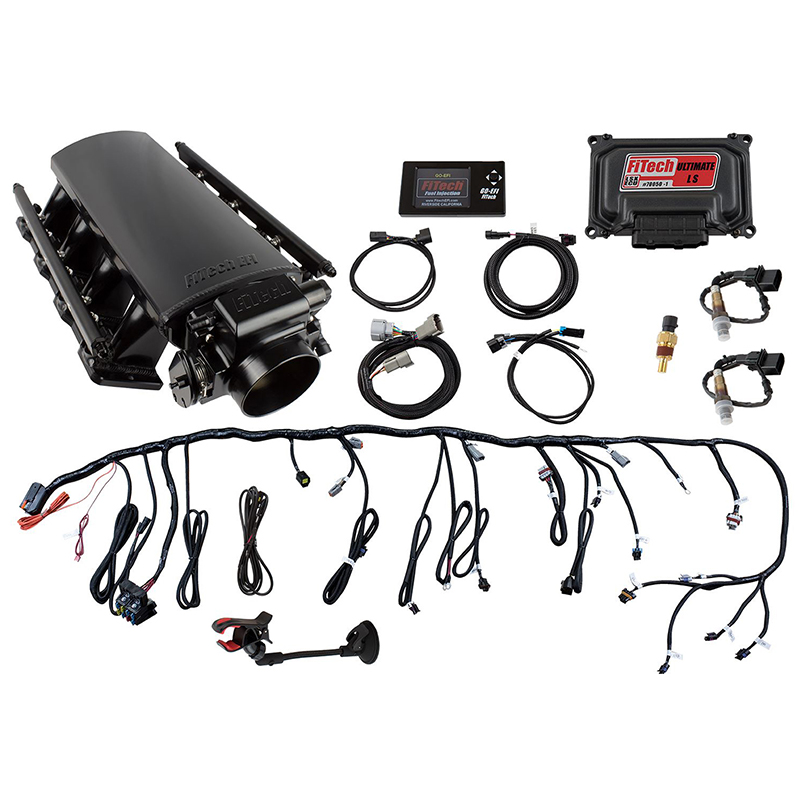 FiTech, Ultimate LS Induction System, LS7, Up to 500HP, Low (7