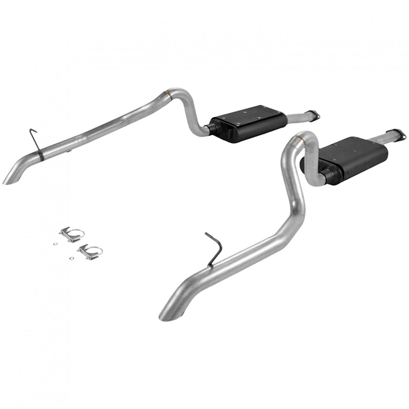 Flowmaster Force II Exhaust System, 87-93 Mustang GT 5.0L V8