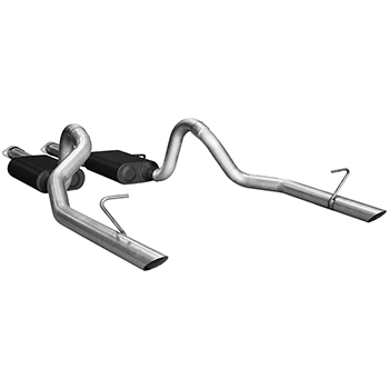 Flowmaster American Thunder Exhaust System, '86-'93 Mustang LX/'86 GT 5.0L V8