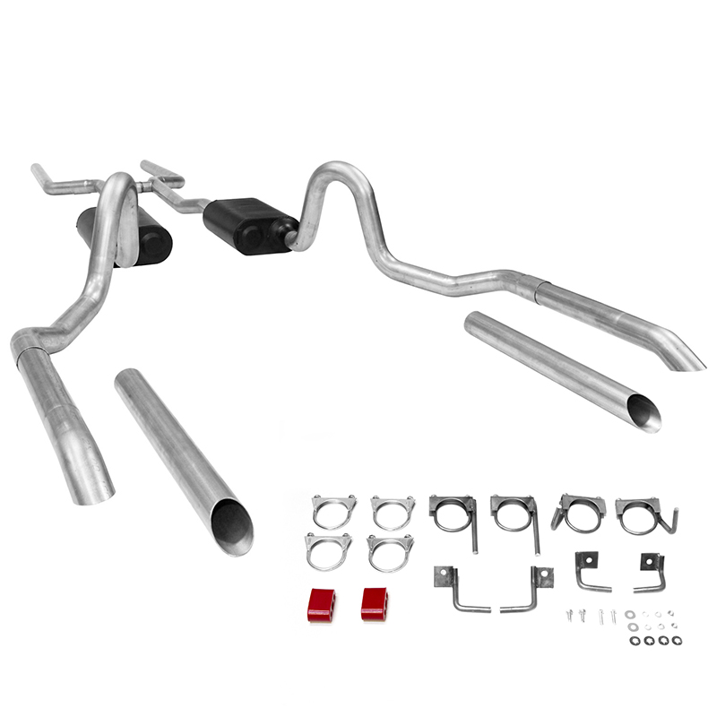 Flowmaster American Thunder Exhaust System, 64-72 GM A-Body V8