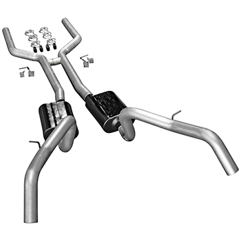 Flowmaster American Thunder Exhaust System, '67-'69 Camaro/Firebird V8