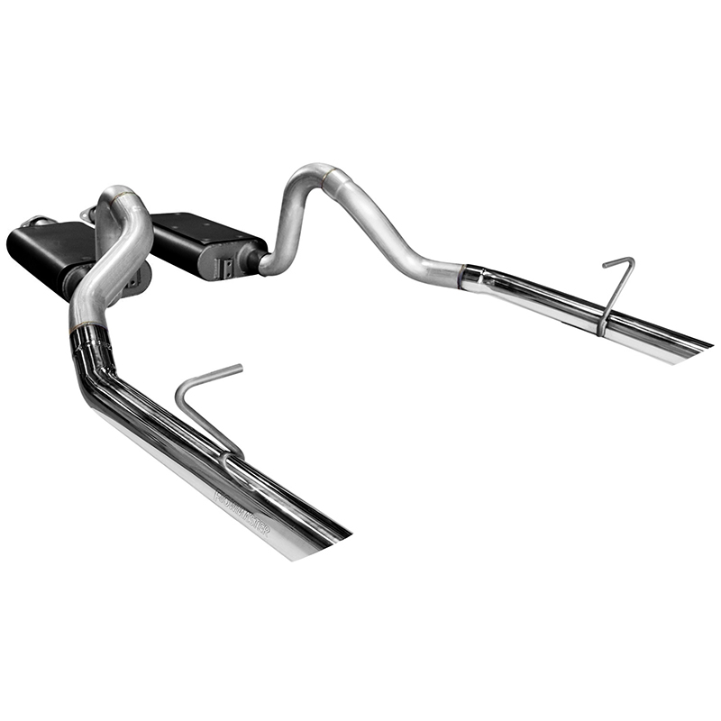 Flowmaster Force II Exhaust System,86-93 Mustang LX/86 GT 5.0L V8
