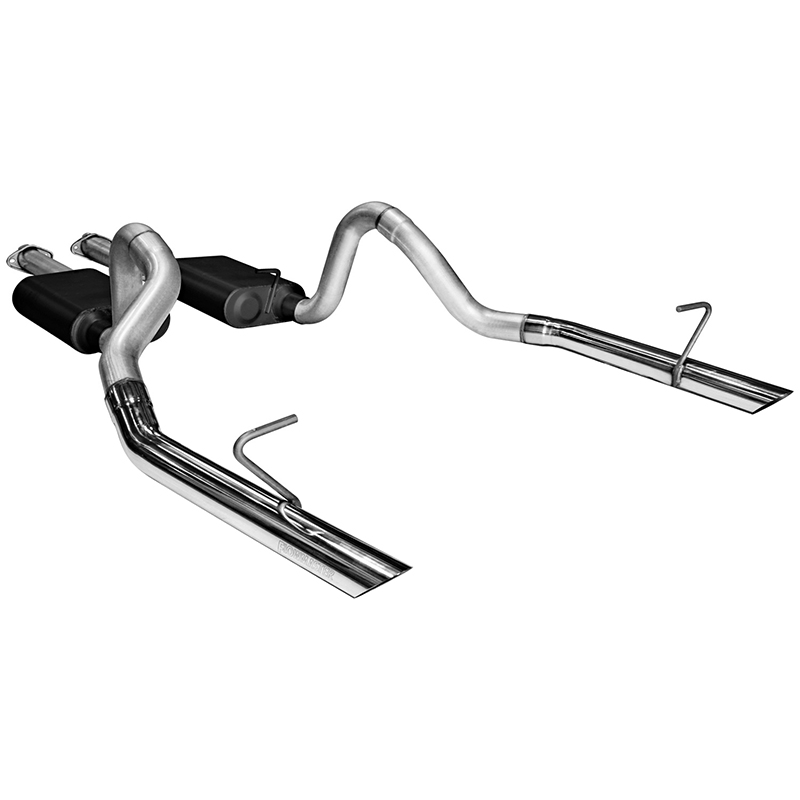 Flowmaster American Thunder Exhaust System, '86-'93 Mustang LX/'86 GT 5.0L V8