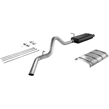 Flowmaster American Thunder Exhaust System, '96-'99 Chevrolet/GMC 5.7L HD, 7.4L V8 EC/LB Trucks