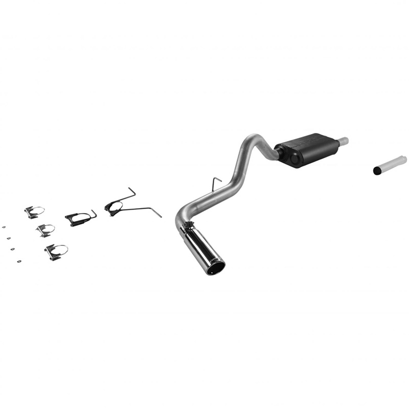 Flowmaster Force II Exhaust System, 00-03 Dodge Dakota 4.7/5.2/5.9L V8