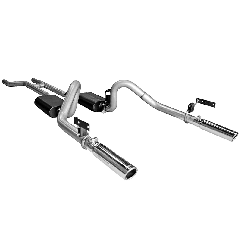 Flowmaster American Thunder Exhaust System, 67-70 Mustang V8