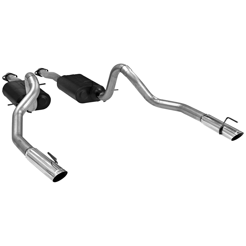 Flowmaster American Thunder Exhaust System, 99-04 Mustang 4.6L V8 SOHC