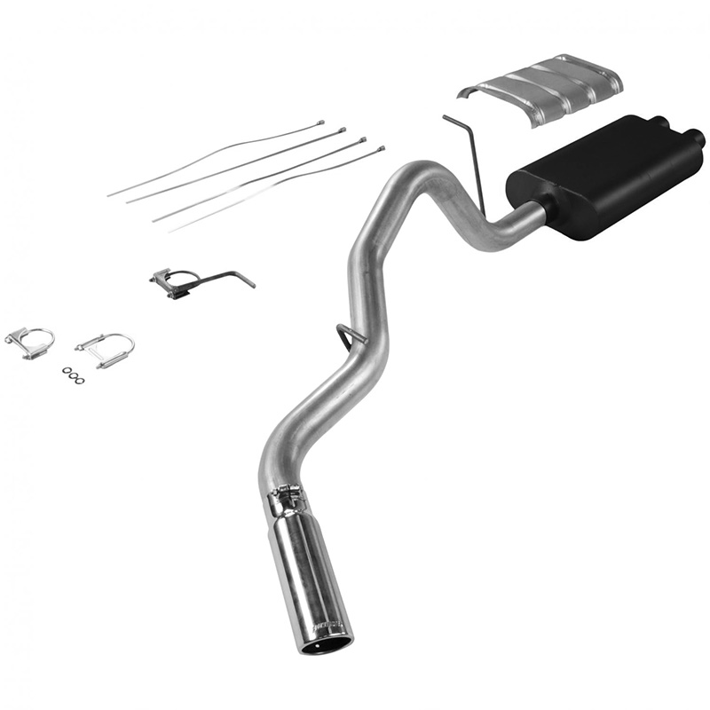 Flowmaster American Thunder Exhaust System, 99-02 Chevrolet/GMC 6.0L V8 EC/SB Trucks