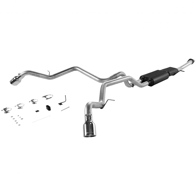 Flowmaster American Thunder Exhaust System, 02-05 Avalanche 5.3L, 01-06 Suburban/Yukon 5.3L V8