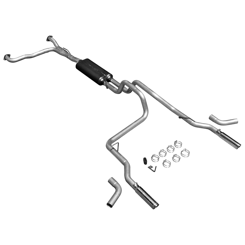 Flowmaster American Thunder Exhaust System, 04-08 Nissan Titan 5.6L V8